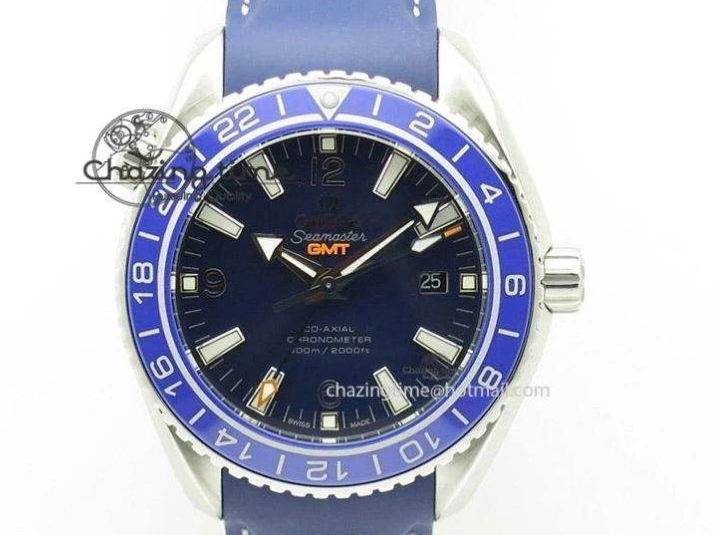 0401 Bold Seamaster Planet Ocean 600M 43.5mm SS SCF 1:1 Best Edition Green Bezel Gray Dial on Green Rubber Strap A8900 Super Clone 7666